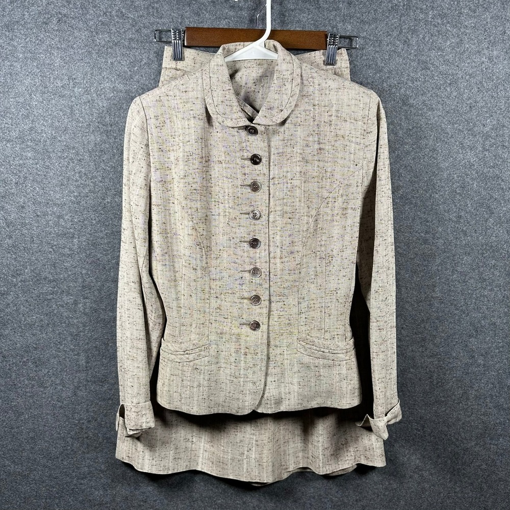Vintage Jane‎ Andrea Original Women's Blazer Jacket & Skirt Suit Set Size 10